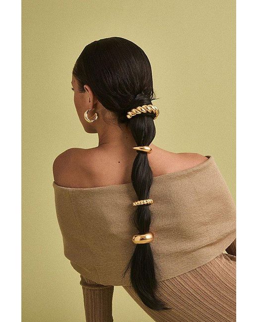 petit moments Green Sofia Pony Cuff