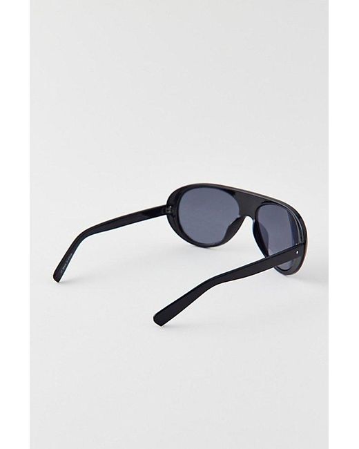 Urban Outfitters Blue Agyness Aviator Sunglasses