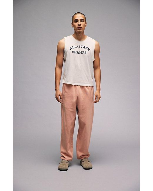 BDG Natural Bonfire Baggy French Terry Jogger Sweatpant for men
