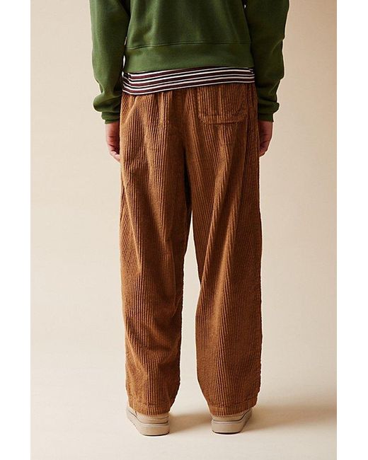 Urban Outfitters Brown Uo Baggy Corduroy Relaxed Beach Pant for men