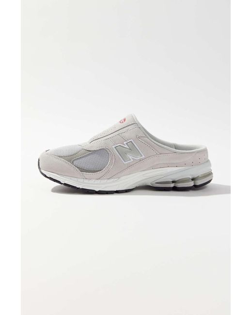 New Balance 2002rm Sneaker Mule in Gray | Lyst