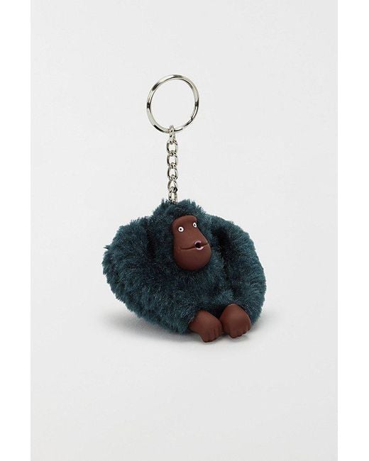 Kipling Blue Sven Monkey Keychain