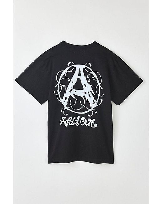 Afield Out Black Axis Graphic Tee for men