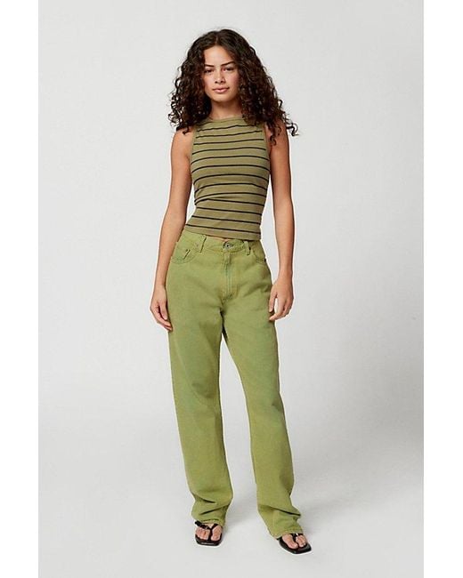 Urban Renewal Green Remade Levi'S Overdyed Jean