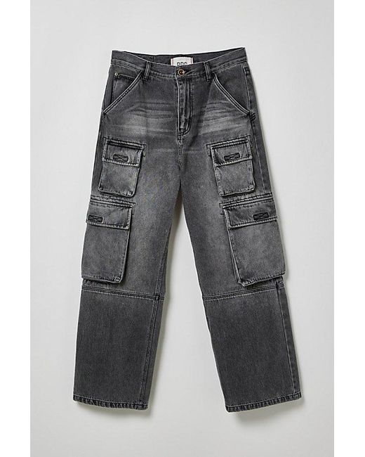 BDG Gray Baggy Skate Quad Cargo Jean for men