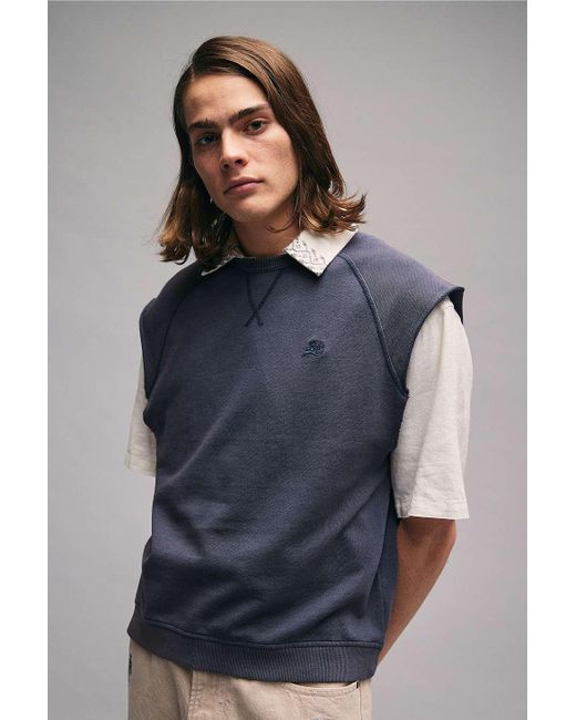 Urban Outfitters Gray Bdg Olly Cut-off Raglan Sweatshirt for men
