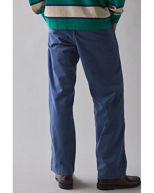 BDG Blue Austin Straight Fit Chino Pant for men