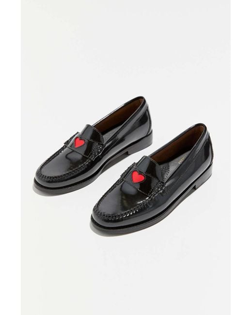 G.H.BASS Multicolor Whitney Emoji Weejun Loafer
