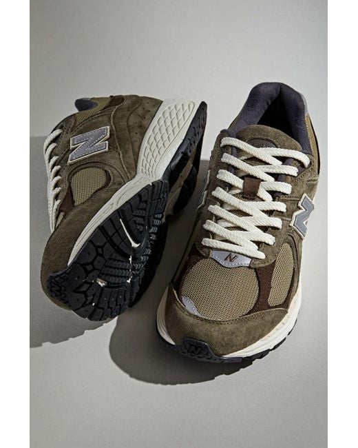 New Balance Lace 2002 Sneaker in Dark Green (Green) for Men Lyst