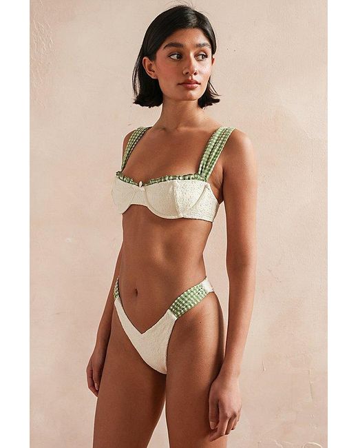 Dippin' Daisy's Brown Eze Super Cheeky Bikini Bottom