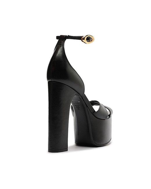 SCHUTZ SHOES Black Jolene Platform Heel