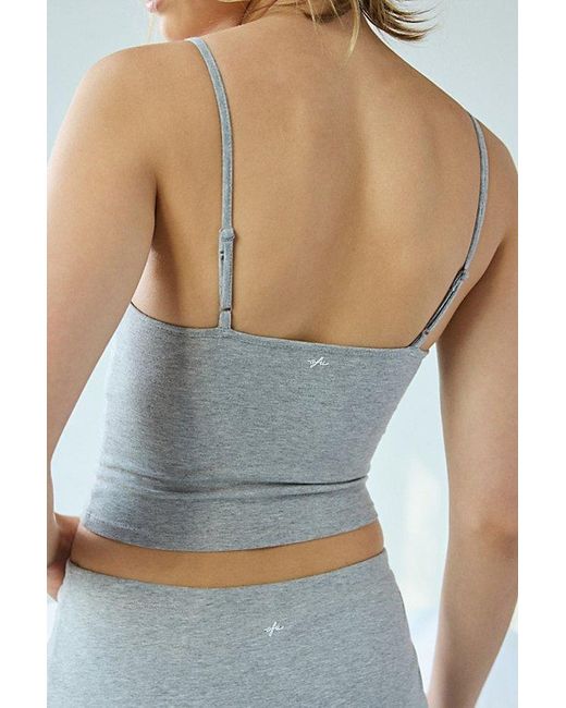 Out From Under Blue Bec Pinch Front Fitted Cami