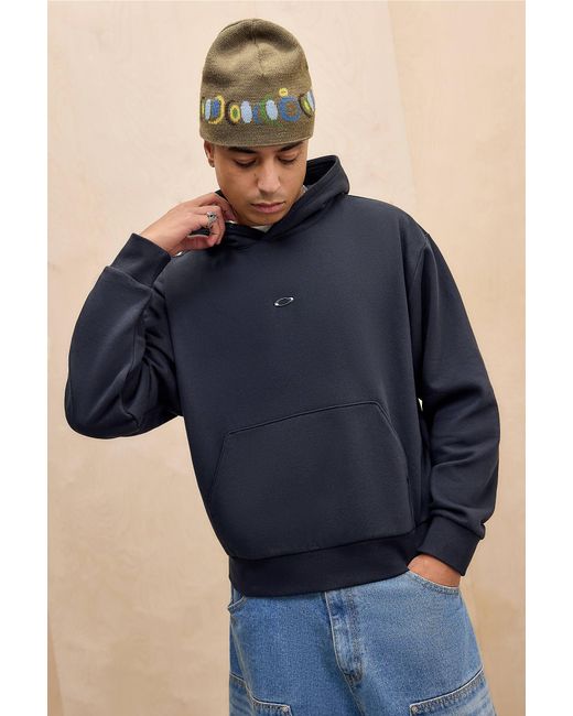Oakley Blue Blackout Metal Rise Hoodie for men