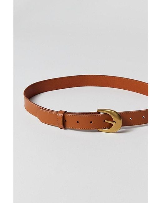 Urban Outfitters Brown Alexa Essential Leather Belt