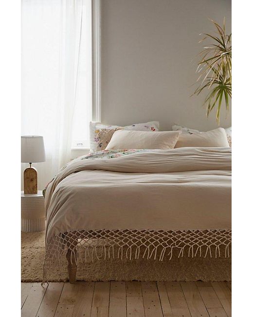 Urban Outfitters Multicolor Festival Jersey Fringe Duvet Cover Top