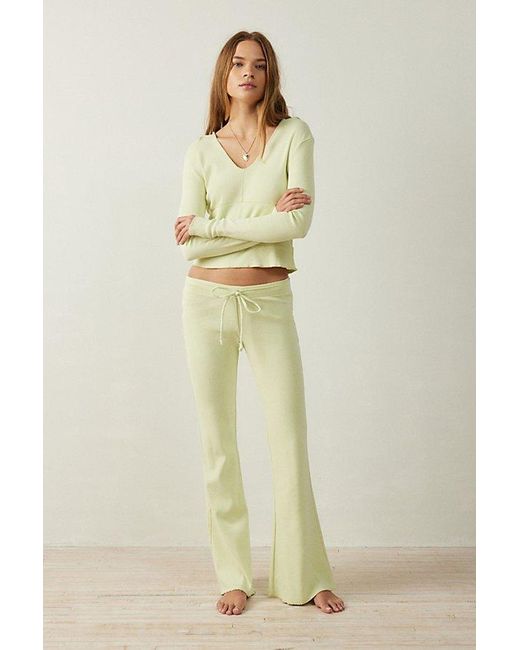 Out From Under Natural Easy Does It Flare Pant