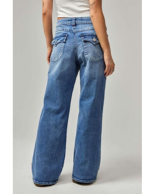 True Religion Blue Uo Exclusive Bobby Jeans