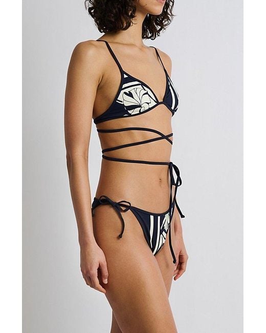 Onia White Cleo String Bikini Bottom