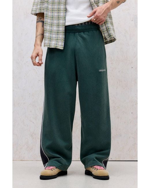 iets frans Black Panel Harri Baggy Joggers for men