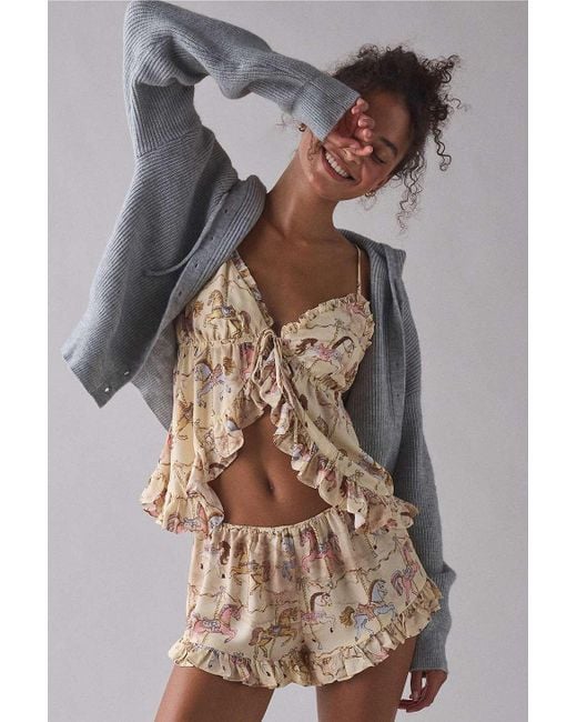 Out From Under Brown Day Dream Pyjama Set