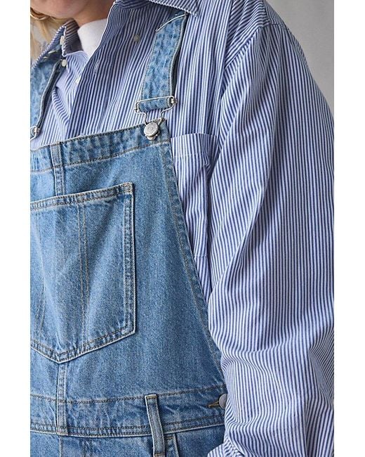 BDG Blue Rih Extreme Barrel-Leg Overall