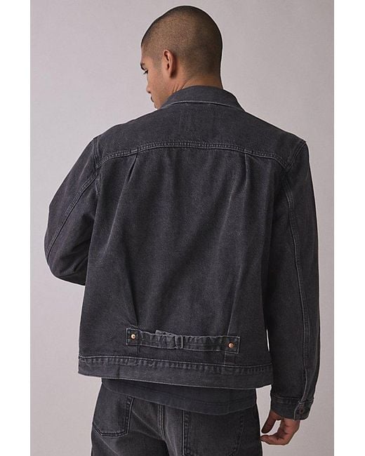 Levi's Black Type I Denim Trucker Jacket for men