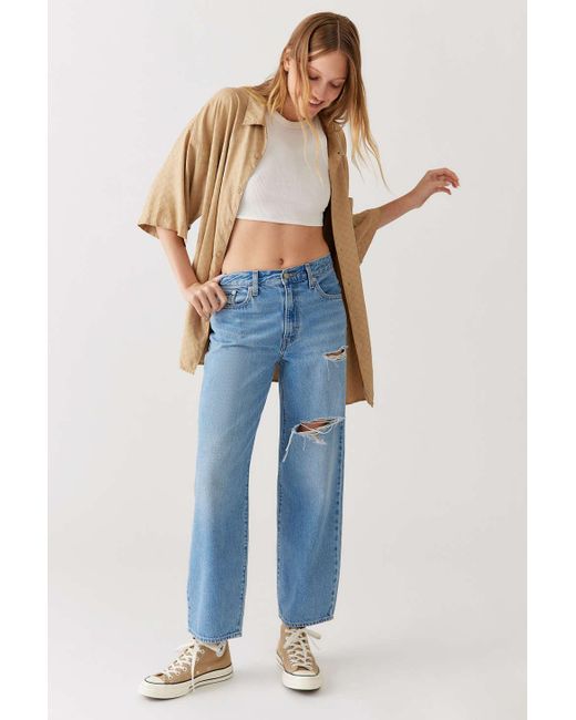 levi's baggy dad