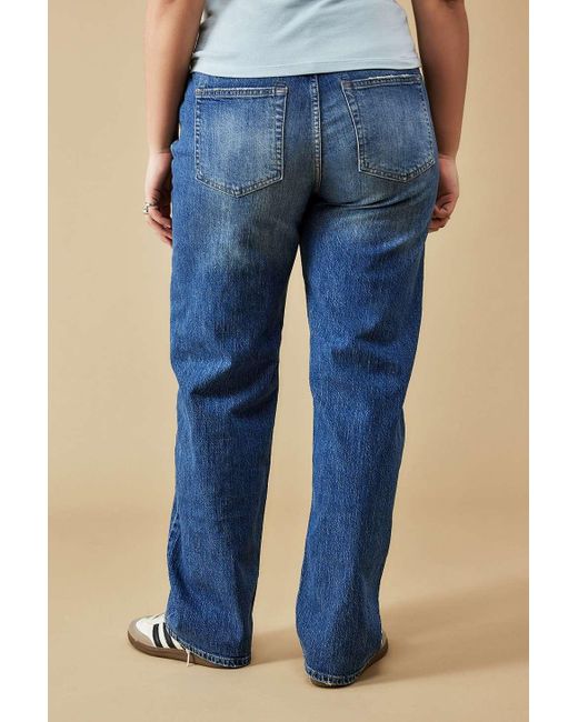 BDG Blue Gerade jeans "ari" mit vintage-waschung