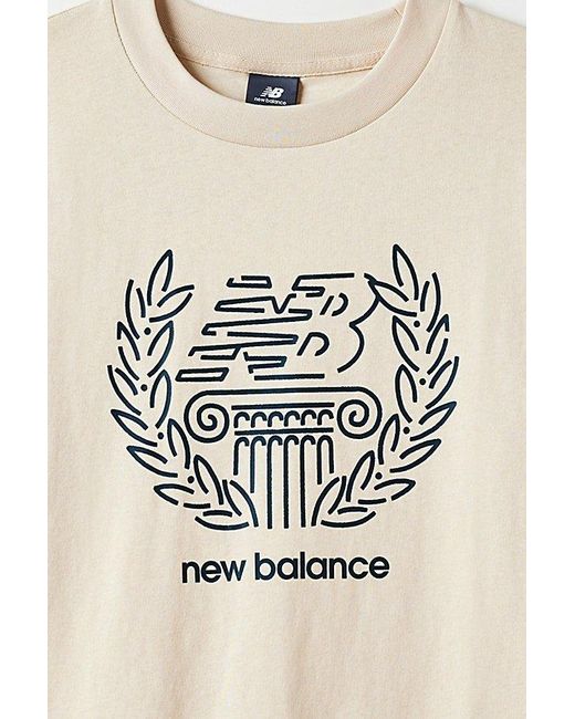 New Balance Natural X Debut Crest Graphic Tee for men