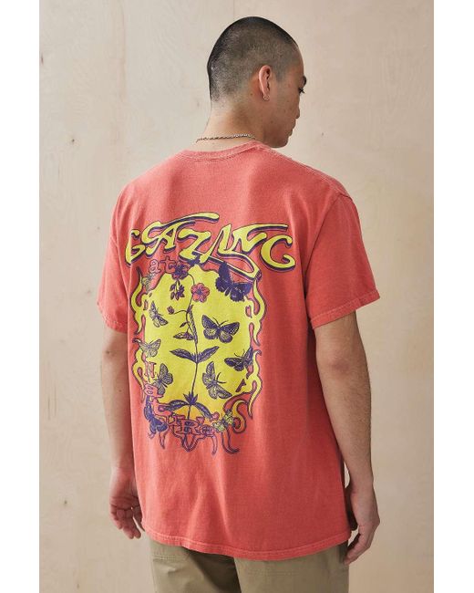 Urban Outfitters Uo Red Glazing T-shirt for men