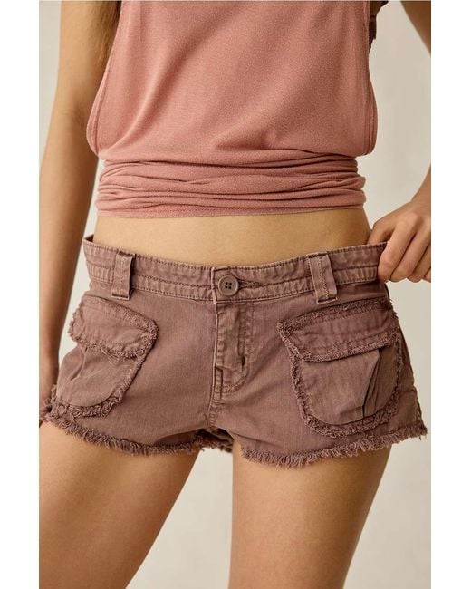 BDG Brown Sunkissed Shorts
