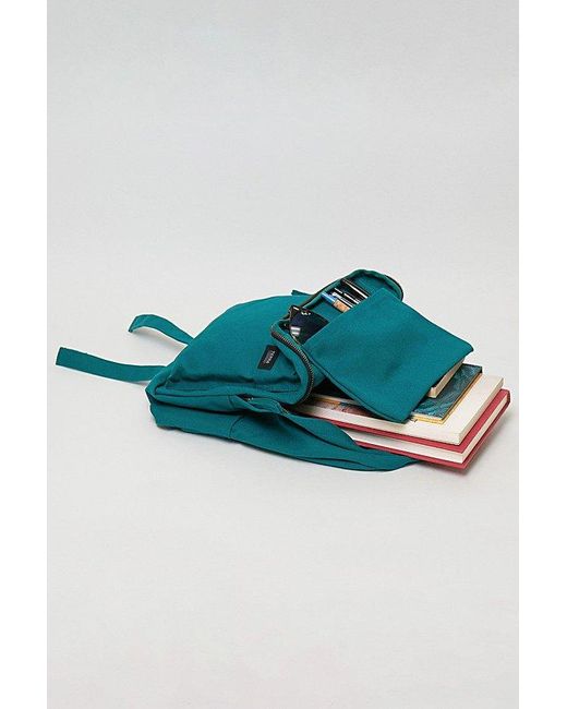 Terra Thread Green Organic Cotton Mini Canvas Backpack for men