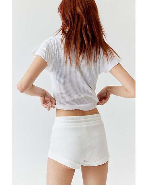 Out From Under White Good Days Micro Short