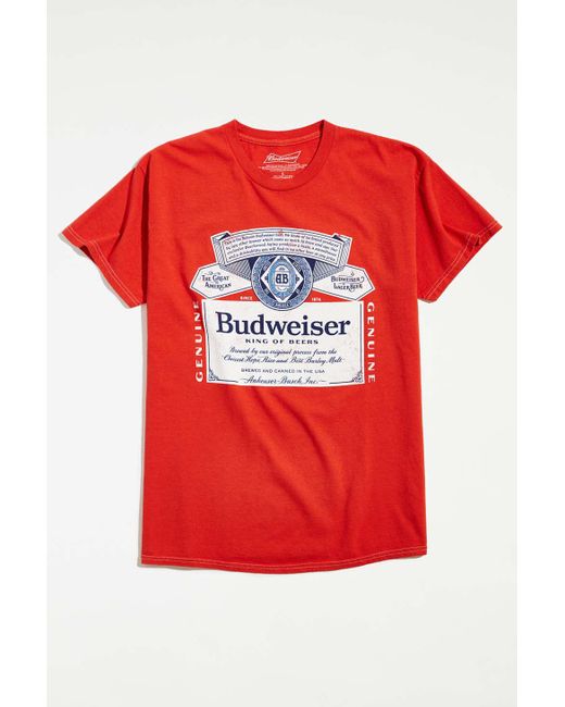 budweiser shirt urban outfitters