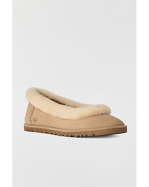 Ugg Multicolor Zora Shearling Ballet Flats