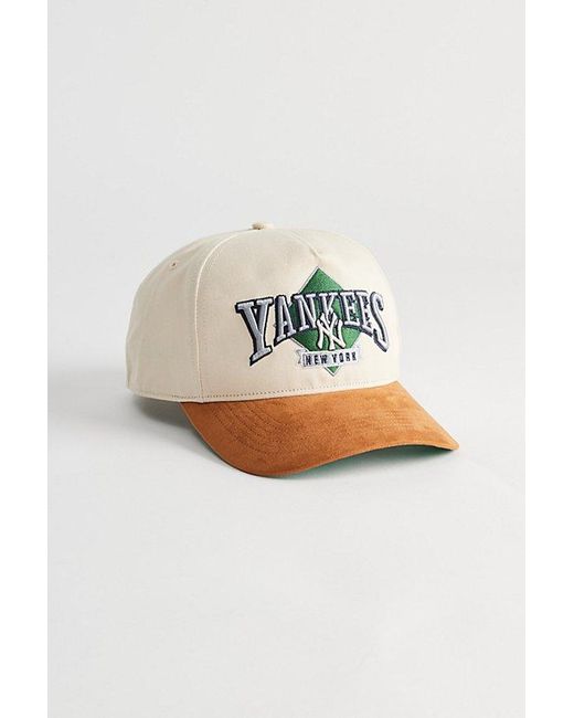'47 Natural Brand Ny Yankees Diamond Hitch Baseball Hat for men