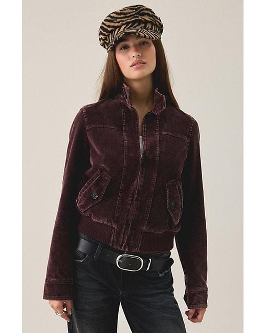 BDG Multicolor Roxanne Corduroy Chore Jacket