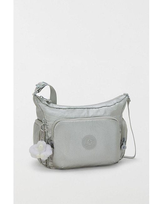 Kipling Blue Gabb Small Nylon Crossbody Bag