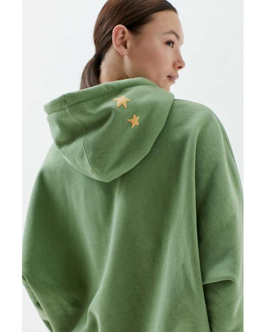 Obey Dreamy Hoodie Sweatshirt in Green | Lyst