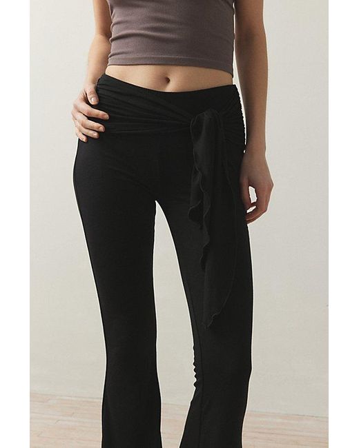 Out From Under Natural Jade Tied Up Flare Pant