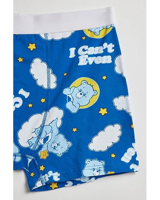 Urban Outfitters Blue Care Bears I Can'T Even Boxer Brief for men