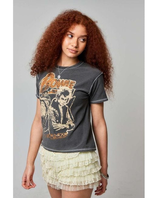Urban Outfitters Black Uo David Bowie T-shirt