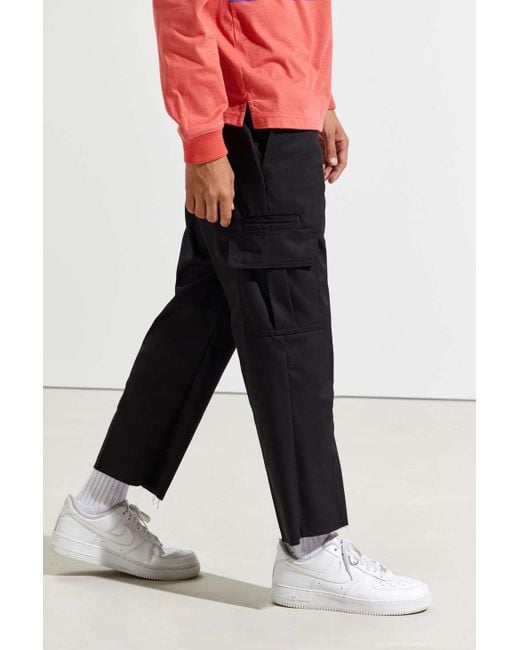 Dickies Uo Exclusive Cutoff Twill Cargo Pant in Black for Men | Lyst