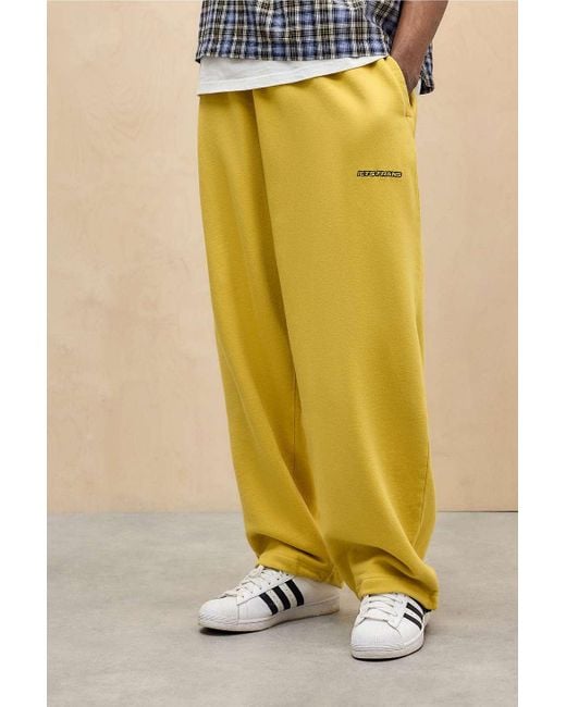 iets frans Yellow Harri Joggers for men