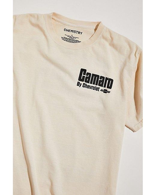 Urban Outfitters Natural Chevrolet Camaro Vintage Ad Tee for men