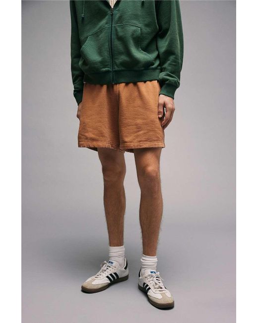 BDG Green Chipmunk Bonfire Shorts for men
