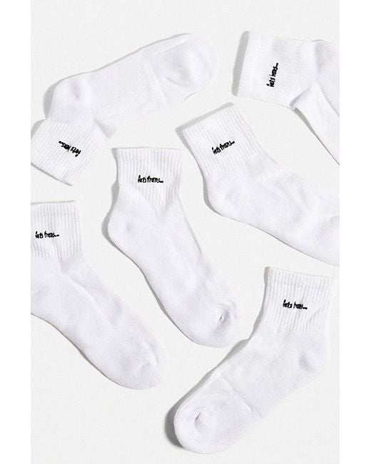 iets frans White Iets Frans. Cropped Sock 3-Pack