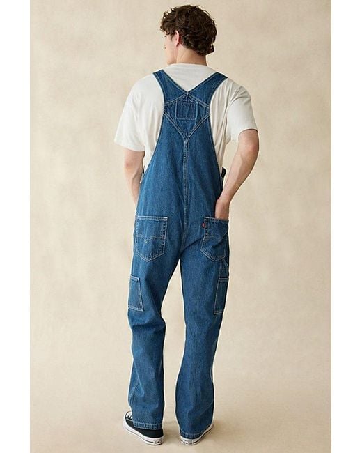 Levi's Blue Loose Overalls for men