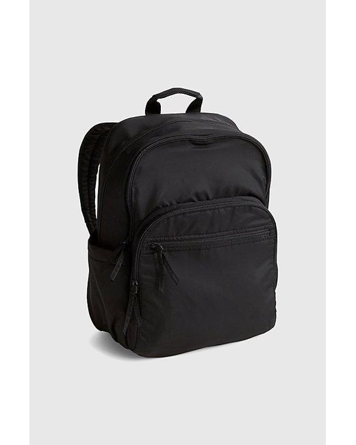 Vera Bradley Black Nylon Large Bancroft Backpack