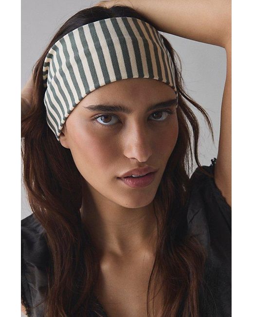 Urban Outfitters Evie Striped Headwrap Wide Headband in  display picture 2